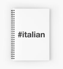 ITALIAN Spiral Notebook