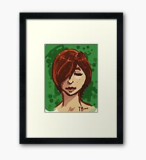 Tranquil Green Framed Print