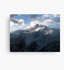 Grand Teton Clearing Storm Canvas Print