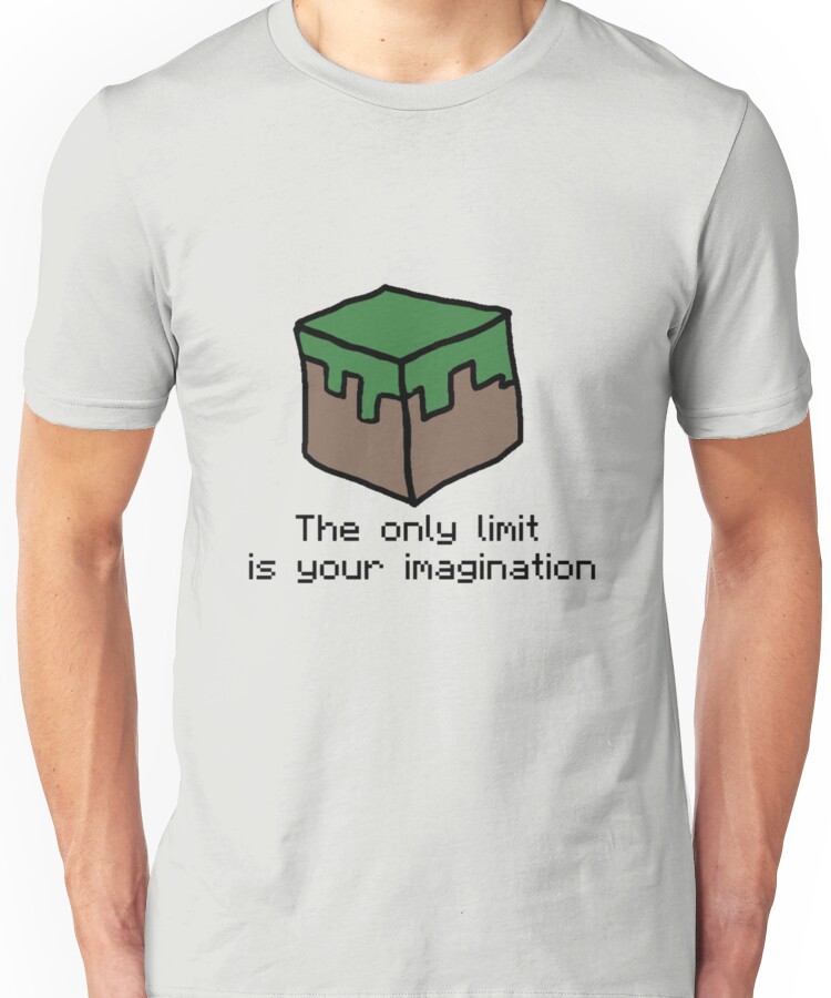 Minecraft Imagination Quote Unisex T-Shirt