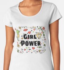 Girl Power. Love & Life Women's Premium T-Shirt