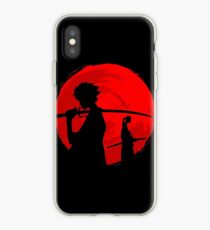 Samurai-Sonnenuntergang iPhone-Hülle & Cover