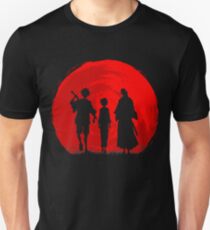 Samurai sunset Unisex T-Shirt