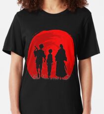 Samurai sunset Slim Fit T-Shirt