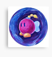 Bombette from Paper Mario Canvas Print