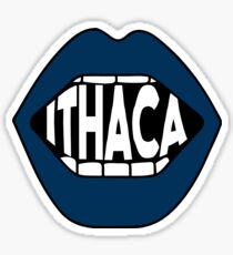 Ithaca Lips Sticker