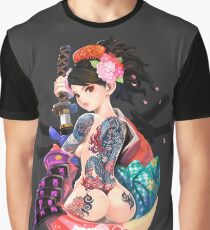 Yakuza Girl Graphic T-Shirt