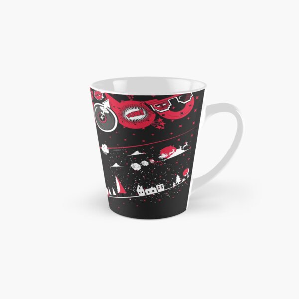 Tobu Comic Art Red Tall Mug