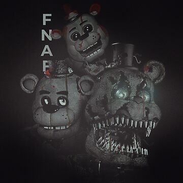 FNAF - Nightmare Fredbear (wallpaper) by SirFreddyFazbear on