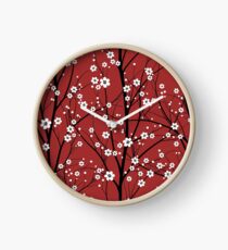 Cherry Blossom Clock