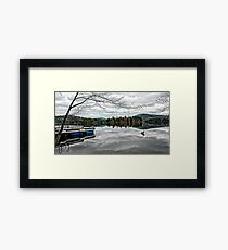 Reflections - Kezar Lake ... Lovell, Maine Framed Print