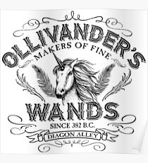Ollivander's Wand Shop Poster