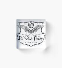 Flourish and Blott's Acrylic Block