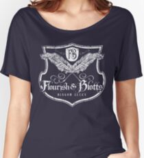 Flourish and Blotts Women's Relaxed Fit T-Shirt