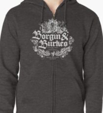 Bourgins and Burkes Zipped Hoodie