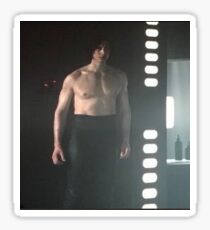 Kylo Ren Shirtless Meme Sticker