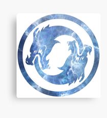Hanzo Dragons Metal Print