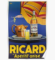 Ricard -Apéritif anisé, Advertisement Poster Poster