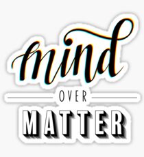 Mind Over Matter Young the Giant Sticker