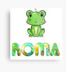 Roma Frog Metal Print