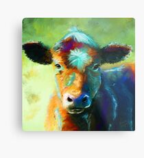 Colourful Calf Painting Metal Print