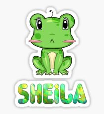 Sheila Frog Sticker