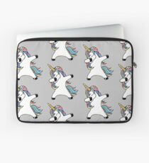 Dabbing Unicorn Laptop Sleeve