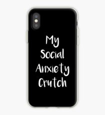 Vinilo o funda para iPhone Mi muleta de ansiedad social