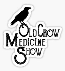 Vintage Old Crow Medicine Show Silhouette Sticker