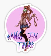 Hang In There! - DDLC Monika Sticker