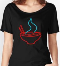 Spicy Ramen Noodles Neon Women's Relaxed Fit T-Shirt