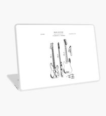 Clarence Fender Guitar Patent Laptop Skin
