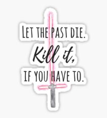 Star Wars Last Jedi Kylo Sticker