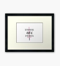 Star Wars Last Jedi Kylo Framed Print