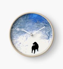 Reloj Tesoros - Labrador negro