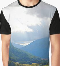 A glen in the Scottish Highlands Graphic T-Shirt