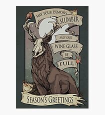 May your demons Photographic Print