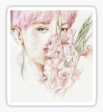 Pink Flowers Sticker