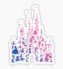 Character Castle Inspired Silhouette Sticker