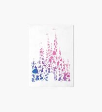 Character Castle Inspired Silhouette Art Board