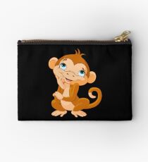 Cute Smiling Monkey Emoji Täschchen