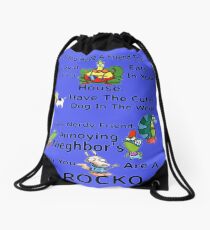 Your A Rocko Drawstring Bag