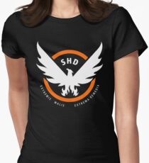 the division Women's Fitted T-Shirt