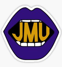 JMU Lips Sticker