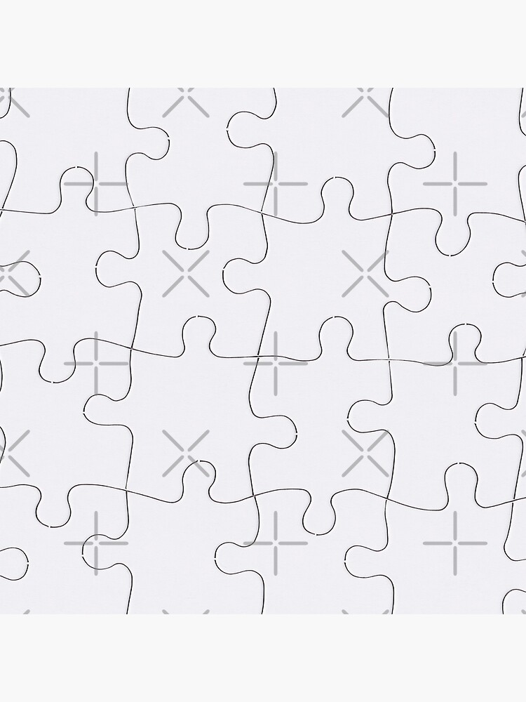 Jigsaw Puzzle Lines Design by THPStock