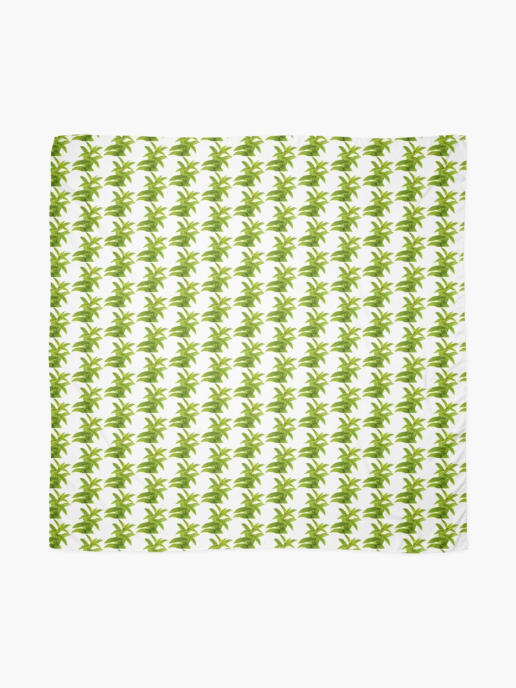 Alternate view of Fresh Mint Leaves Detail Scarf