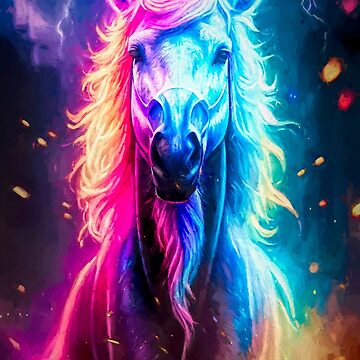 Artwork thumbnail, Rainbow Unicorn by Brian Vegas by BrianVegas