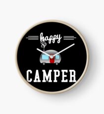 Glücklicher Camper Uhr