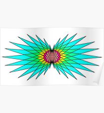 Mythical Bird Wings Poster