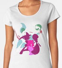 Ralts Kirlia Gardevoir Gallade Evolution Women's Premium T-Shirt